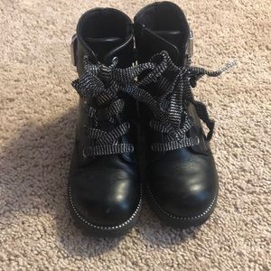 Girls Olive & Edie Combat Boots